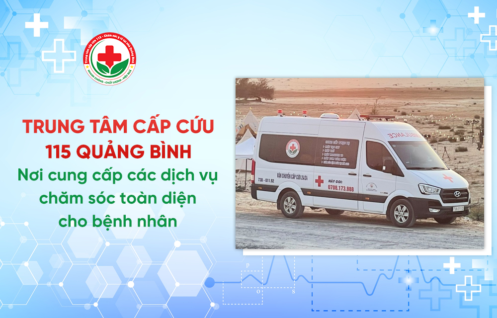 Trung tâm cấp cứu 115 Quảng Bình tại 18 Nguyễn Dụng