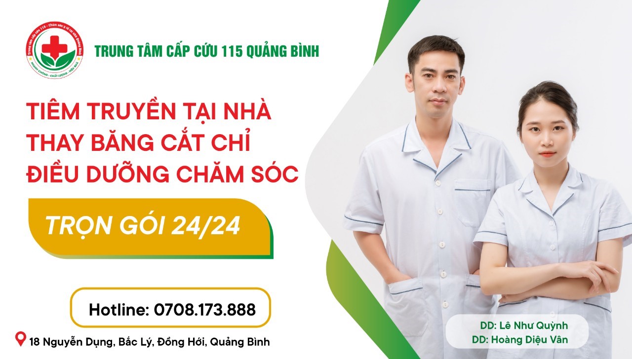 Chăm sóc tại nhà của trung tâm cấp cứu 115