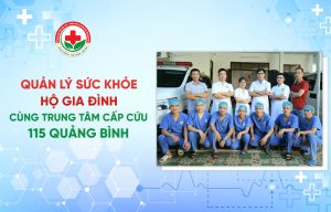 Nhân viên y tế giỏi chuyên môn lẫn y đức của trung tâm cấp cứu 115 Quảng Bình